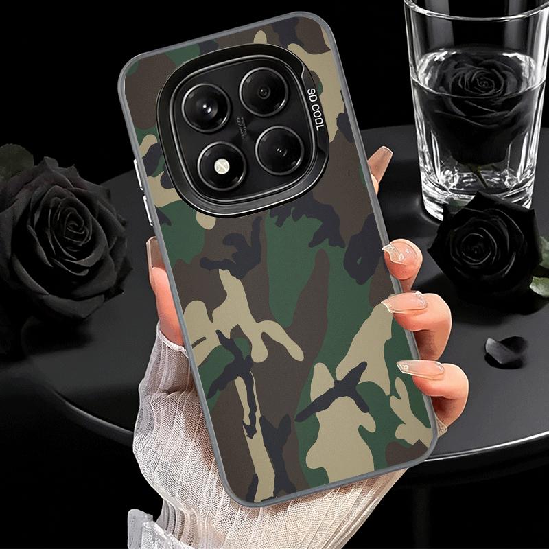 Мягкий чехол для телефона с камуфляжным военным рисунком для Samsung Galaxy S24 S25 FE S26 Edge S23 Ultra S22 Plus S21 + Ударопрочная задняя крышка