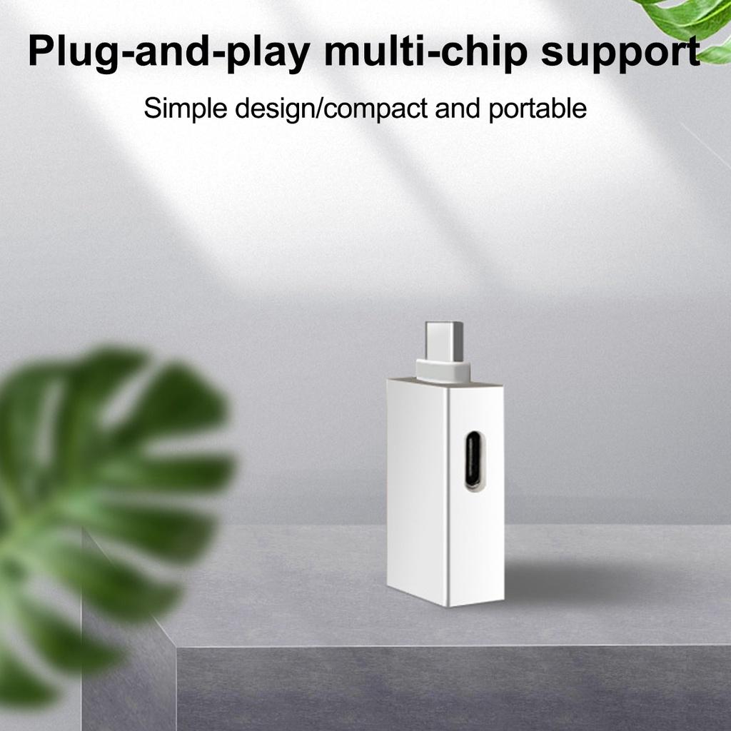 FONKEN Многофункциональный адаптер OTG 2 в 1 с USB-C на USB3.0/USB2.0, зарядный преобразователь типа C для Huawei Samsung