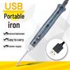 Портативный электрический паяльник USB - Мини-инструмент для дома и ремонта на открытом воздухе, 5 В