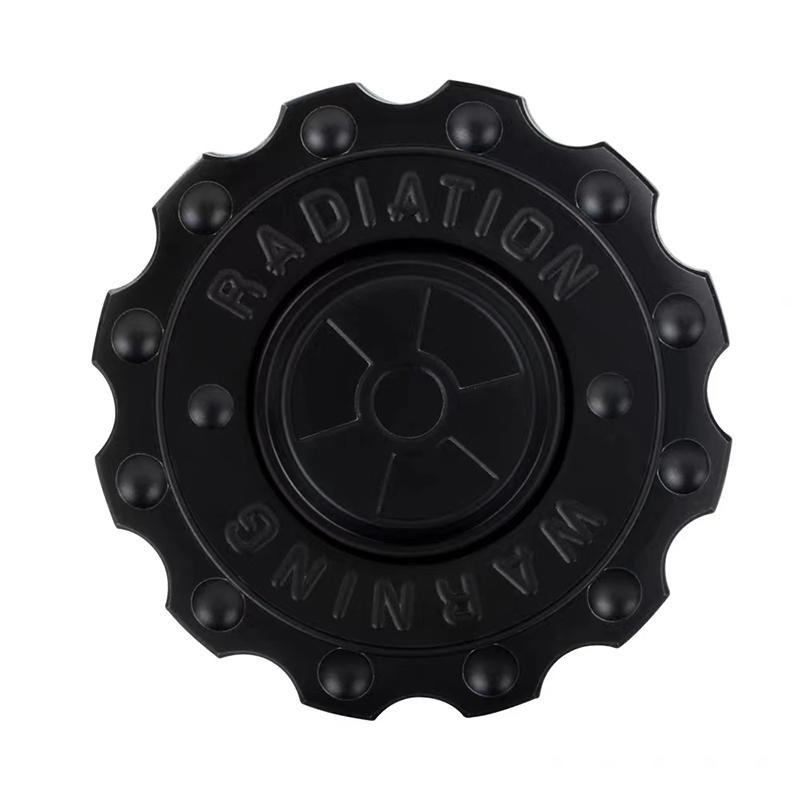 Предупреждение о радиации Fidget Slider Spinner EDC Gear Hand Spinner Clicker Игрушка-фиджет для взрослых Инструмент для лечения СДВГ Игрушки для снятия стресса и тревожности