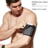 Reflective Fitness Arm Bag - Unisex Elastic Sports Sleeve for Running & Small Essentials