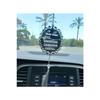 Design Plexiglass Car Ornament Evil Eye Prayer Rear View Mirror Ornament