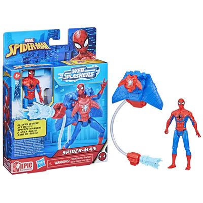 Hasbro MARVEL Epic Hero Series Web Splashers 4-дюймовая фигурка F8294 Подлинный продукт Человек-паук Человек-паук (10см)