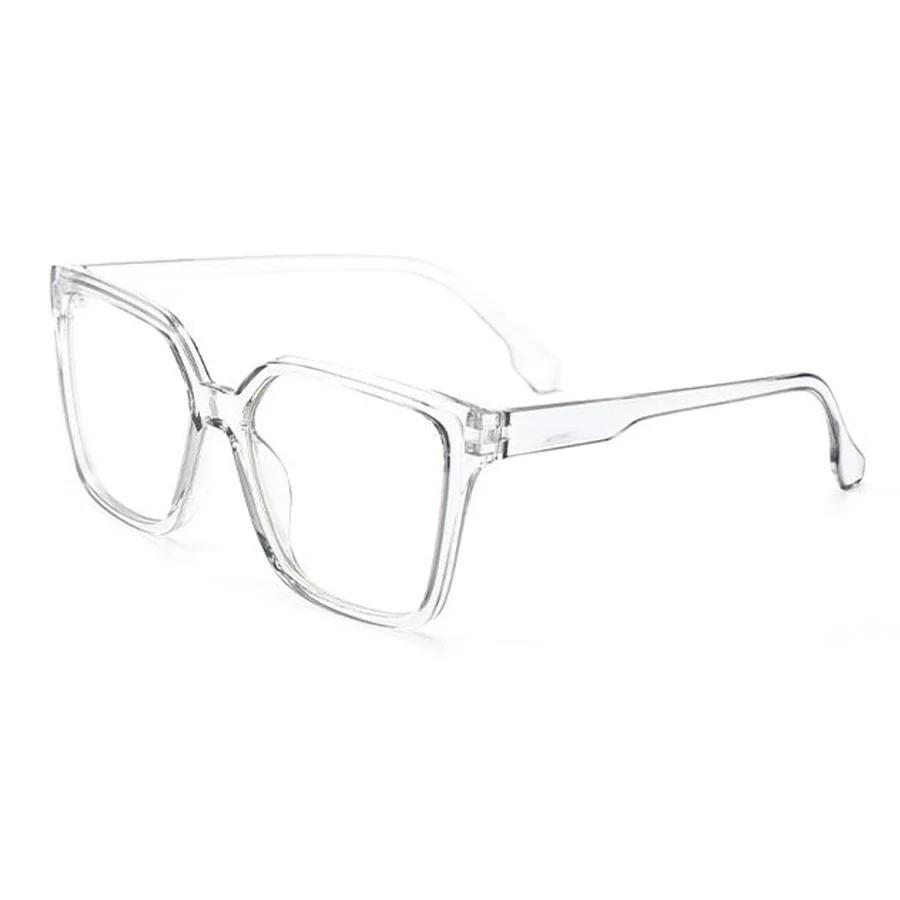 1Pc Women's Classic Fashion Square Frame Glasses with Clear Lenses - Stylish Accessory for Daily Wear and Photography