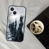 Чехол для телефона Шахматы Для iPhone 17,16,15,14,13,12,11,Pro,XS,Max,XR,Plus,E,SE4,Mini Черный Мягкий Чехол