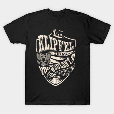 Мужская черная футболка с принтом Очень большая футболка its-a-klipfel-thing Принт на термотрансферной бумаге без вырезания Хлопковая футболка