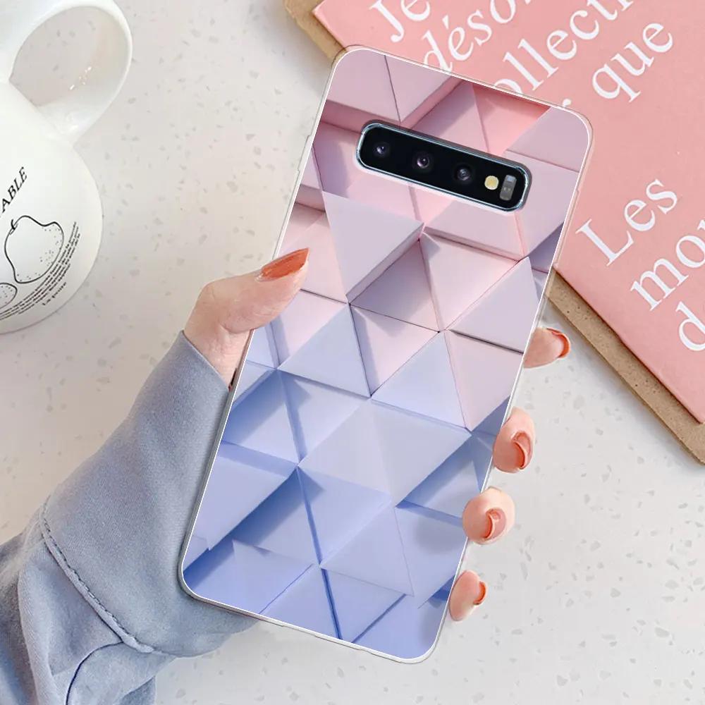 Для Samsung Galaxy S10 5G Чехол S10 Plus Чехол Прозрачные Мягкие Силиконовые Чехлы Для Телефона Fundas Для Samsung S10 Lite S10E S 10 Чехол Coque