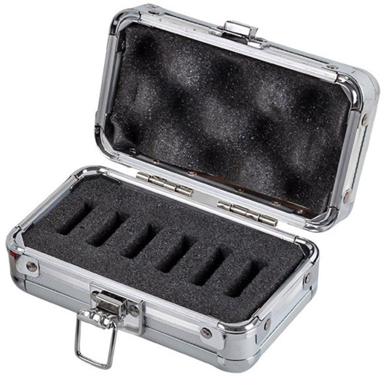 Telescope Filter Storage Box Aluminum Made With Sponge Protective Layer For 6Pcs Filters