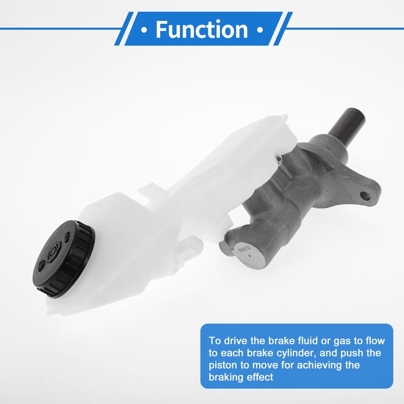 UXCELL Brake Master Cylinder with Reservoir No.BHY24340Z for Mazda 3 2014-2018