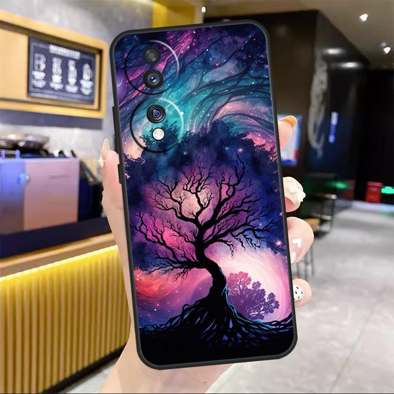 Древо Жизни Космическая Галактика Звезды Для Honor Magic 8 7 6 5 Lite Чехол Для Honor 200 400 Pro 50 70 90 X8c X8b X9a X9b X9c Win RT