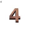0-9 Modern House Door Plaque Address Number Digit Plate Sign Decoration ARI