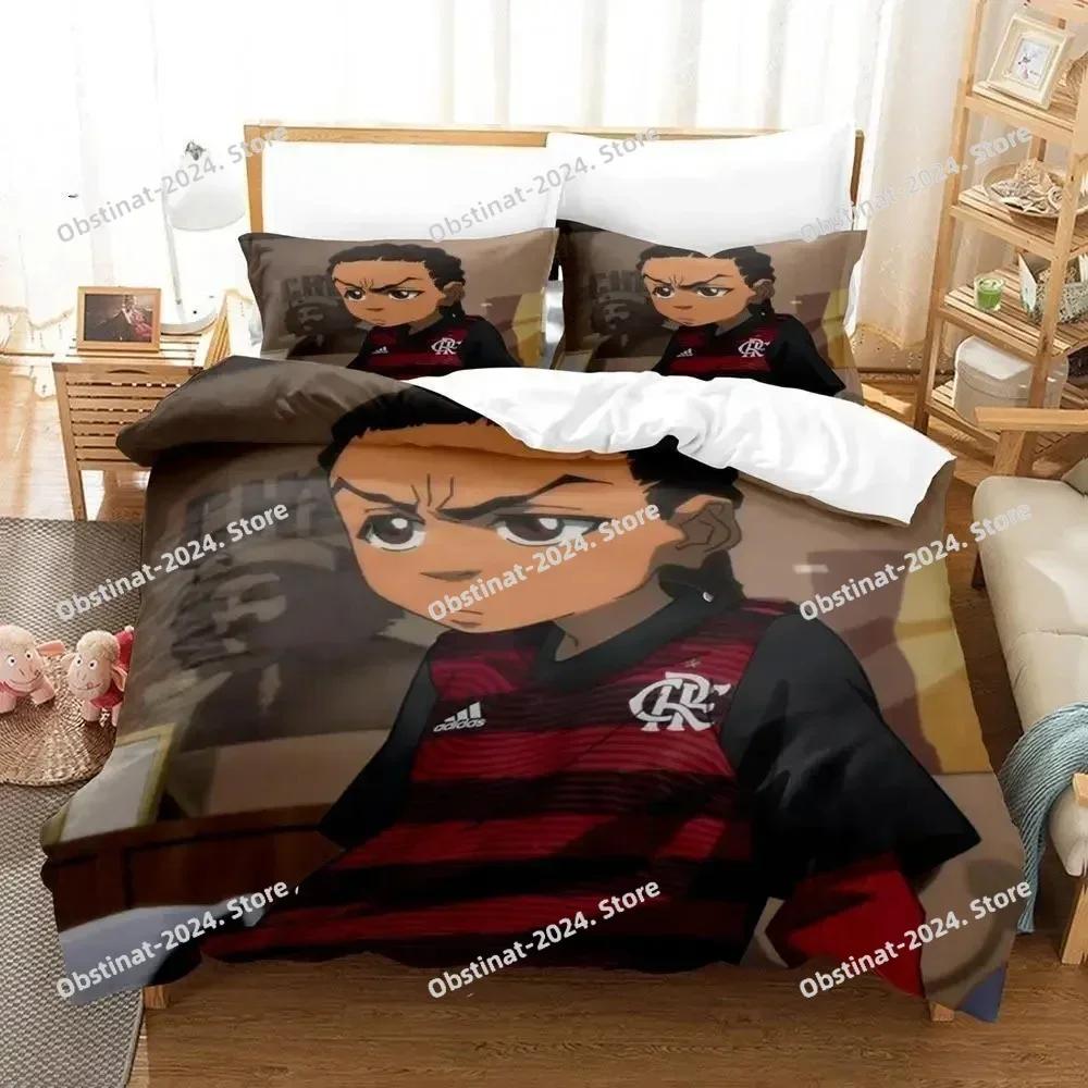 Модный Постельное белье The Boondocks Комплект Односпальный Одеяло Покрывало Наволочка 3 Предмета Наборы Детский Взрослый Размер