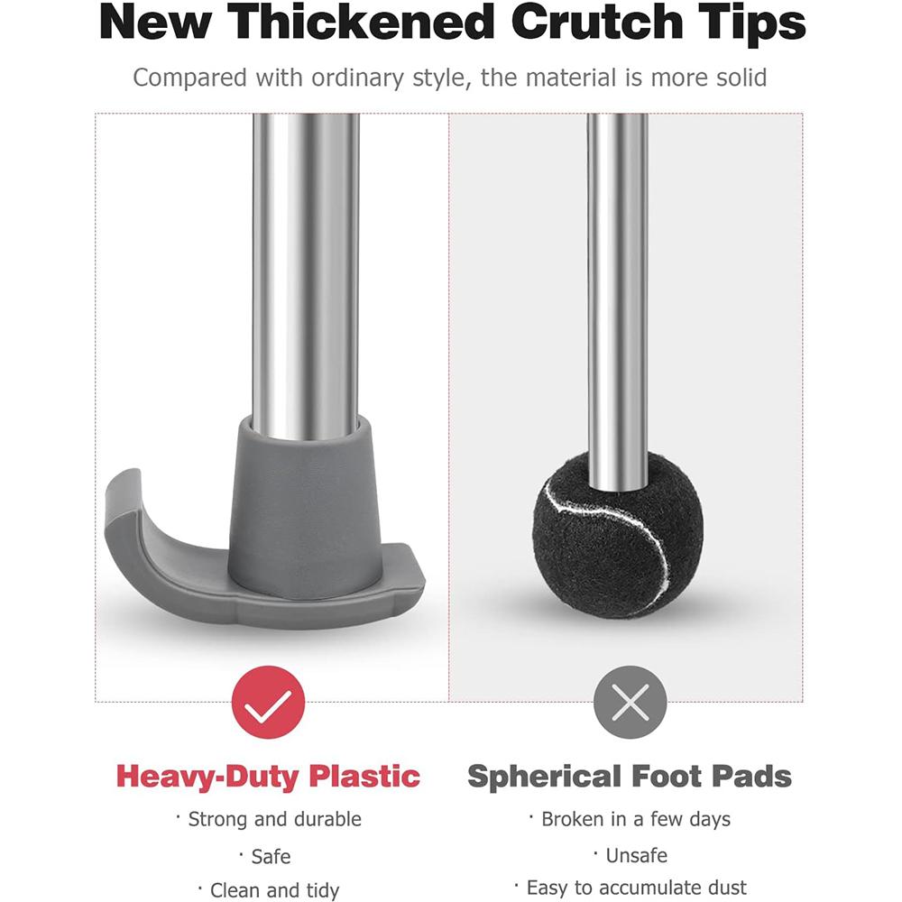 Запасные накладки для скольжения лыж для ходунков, сверхпрочные аксессуары для поддержки ходьбы