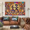 1 piece of background banner, traditional Mexican skull celebration background fabric for wall decorationzyc