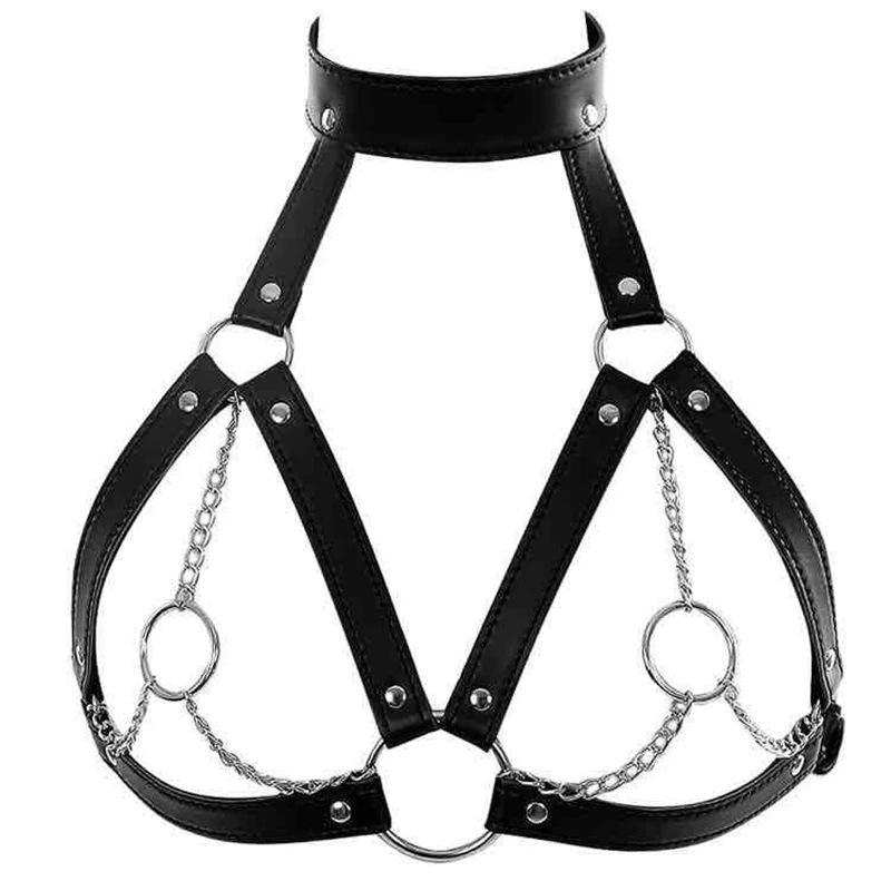 Body Harness Bondage Lingerie Harness Belt Leather Lingerie Sex Toys for Couples Sex Games BDSM Stockings Fetish Wear