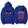 Autumn Winter Men's Hoodie NBA23 Pattern Fashion Printed Hoodie Comfortable Casual Loose Hoodie