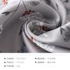 Spring Small Floral 70 Small Square Scarf Women's High-end Scarf Fashion Commuter Printing Simulation Silk Scarf