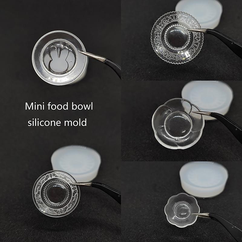 Миниатюрная посуда для кукольного домика, силиконовая форма, модель посуды для кукольного домика, аксессуары для кухни, ролевые игры, игрушки