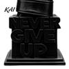 Boxing Enthusiast Gift 3D Printed Glove Desk Figurine, Never Give Up Inspirational Motivational Hard Work Encouragement Statue, Resin Decor