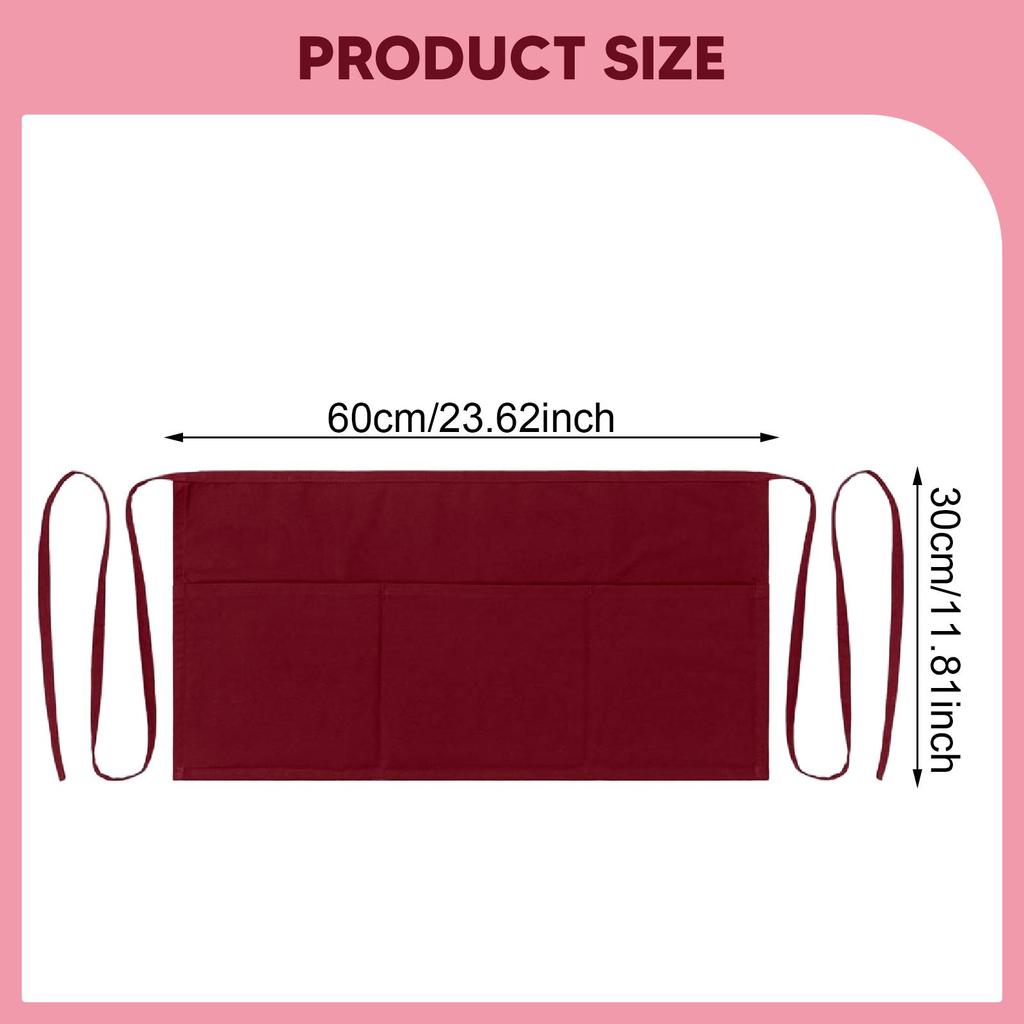 Sturdy And Multifunctional Half-apron for Commercial Showrooms, Gardens, Cafes,
