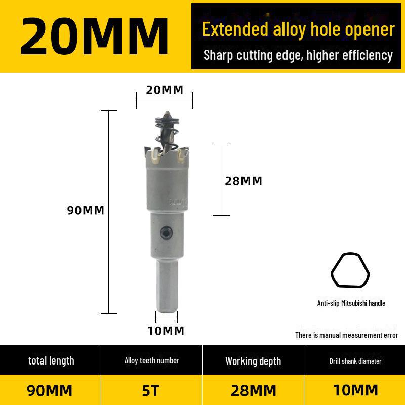 Stainless Steel and Alloy Metal Hole Punching Drill for Thick Plates