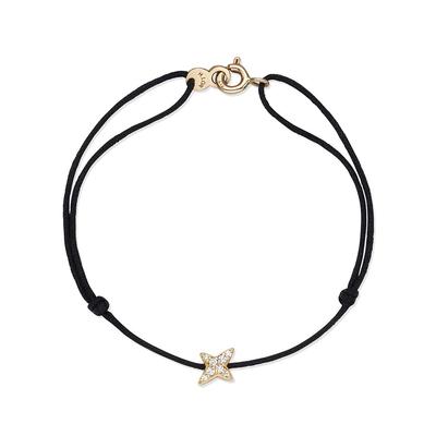 Нова 10К(И) Браслет Pave Petite Sil_Черный Hl1B52108Y0210