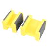 2PCS Edge Tape Holder Straightener ABS PVC Edge Tape Banding Trimmer Tool for Precise Woodworking Packaging