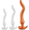 Long Plug Noth Curve L 36 X 6 Cm - TheAssGasm - SILICONE ANAL PLUG