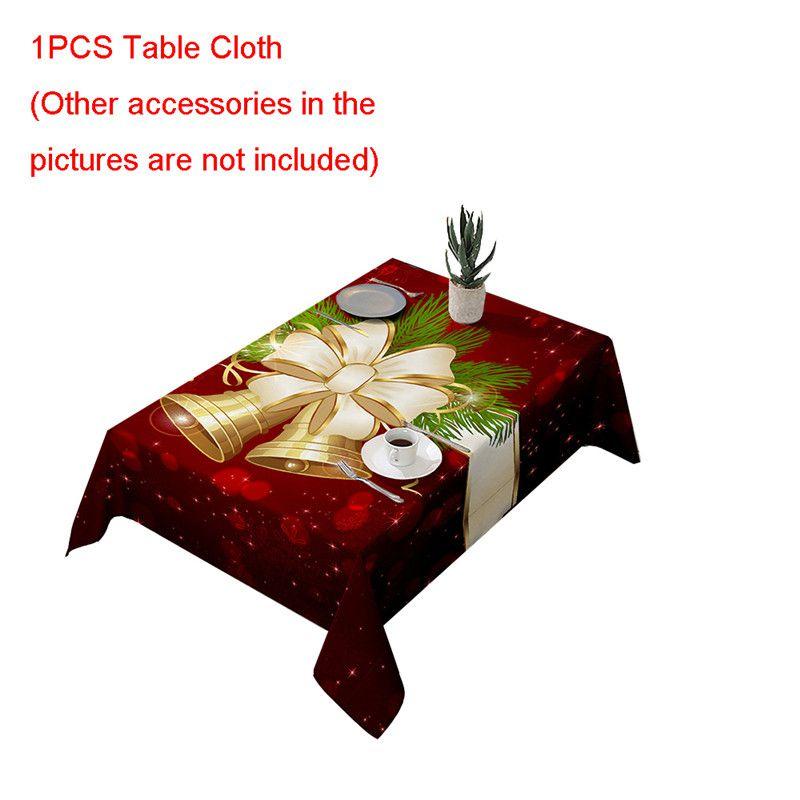 Роскошная водонепроницаемая скатерть с чехлами для стульев для праздничных собраний