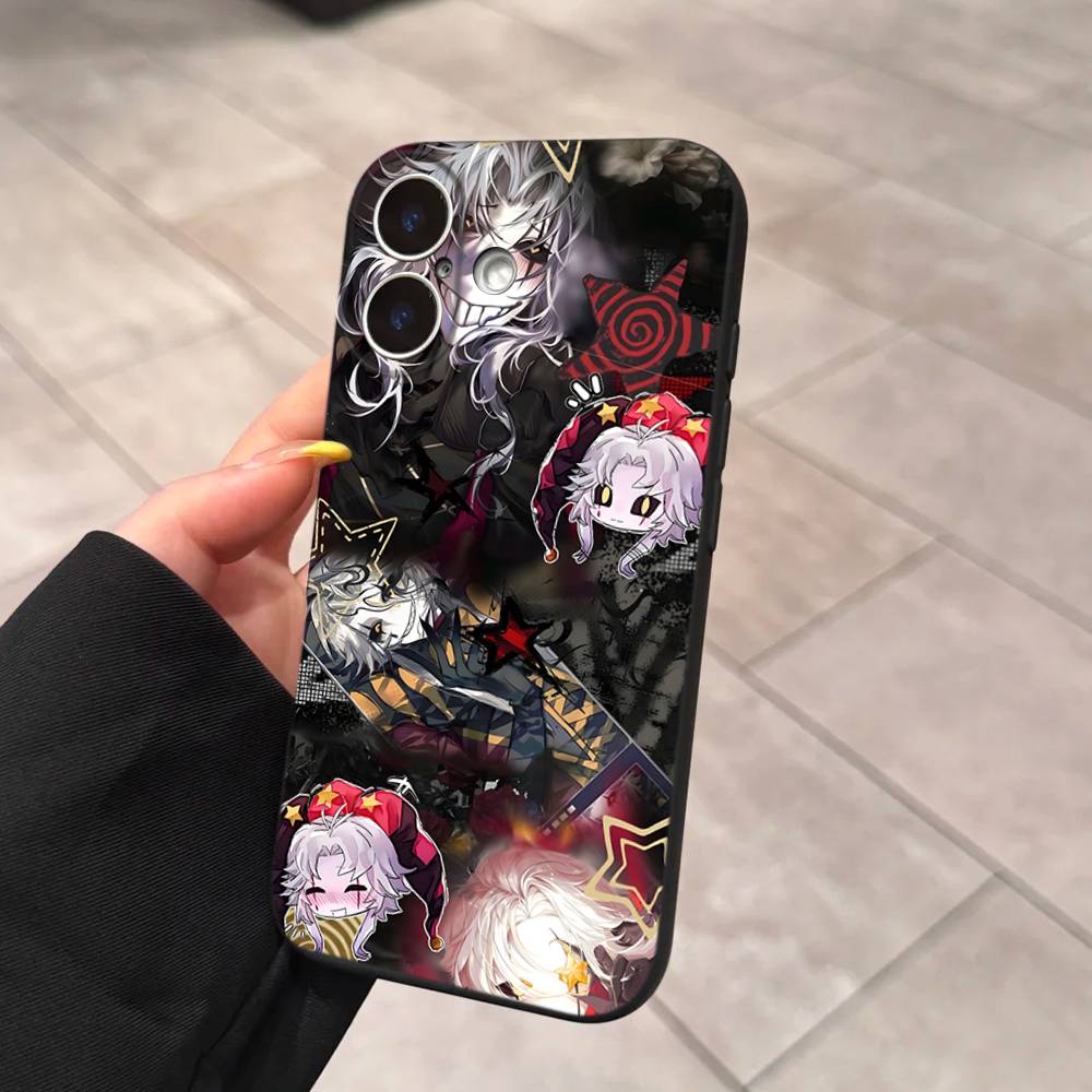 Чехол для телефона 'Цирк уродов Пьеро' для iPhone 17 16 14 15 13 12 11 Pro Max Plus Силиконовый мягкий чехол