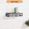 Punch-Free Wall-Mounted Kitchen Storage Rack: Multi-Functional Plastic Wrap Holder & Refrigerator Shelf