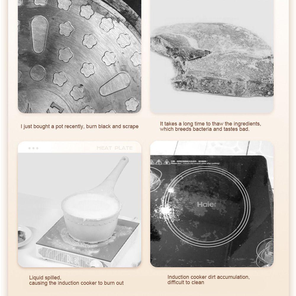 Теплопроводящая пластина индукционная плита Защитная плита Аксессуары для индукционной плиты