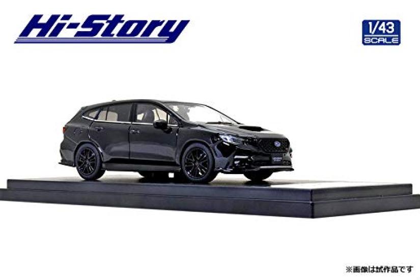 Hi Story Subaru LEVORG STI Sport STI Sports Parts Crystal Black Silica Готовый продукт HS333BK 1/43 (2020)