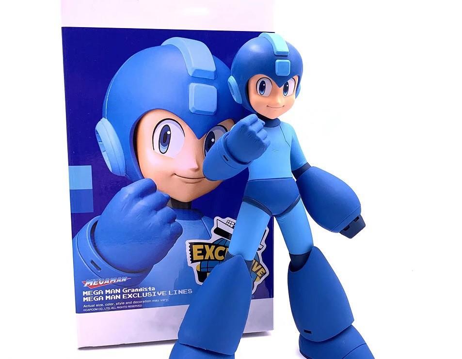 Горячая фигурка Mega Man Rockman Grandista из ПВХ, коллекционная модель, игрушка, 22 см, в коробке