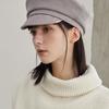 Metal Tip Wool Sailor Cap Warmtop