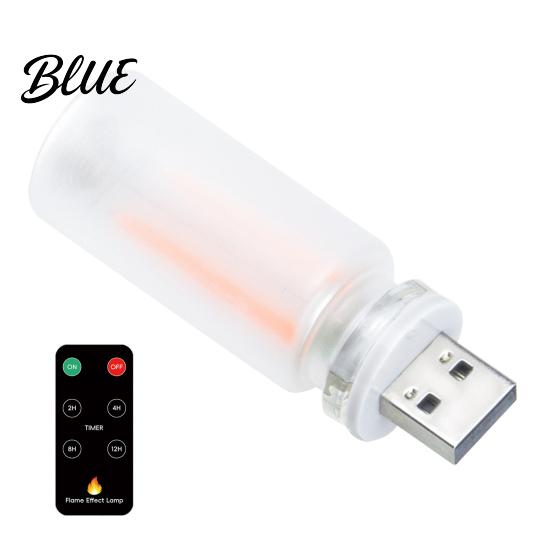 Автомобильный USB-светильник для салона, пламя, ночник с сенсорным управлением, реалистичная мерцающая светодиодная свеча, винтажная нить накаливания для дома, регулируемая яркость, портативный