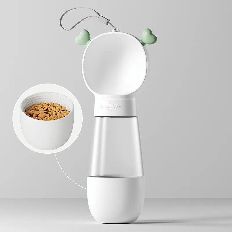 2 в 1 портативная бутылка для воды для собак для маленьких, средних и больших собак, дорожная поилка для щенков, чихуахуа, йорков, мопса, продукт для домашних животных