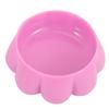 Plastic Oversize Durable Flower Food Feeding Bowl Feeder for Small Pets Hamster Rabbit Chinchilla