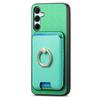 For Samsung Galaxy A55 5G Magnetic Case Leather+TPU Phone Cover with Detachable Card Holder