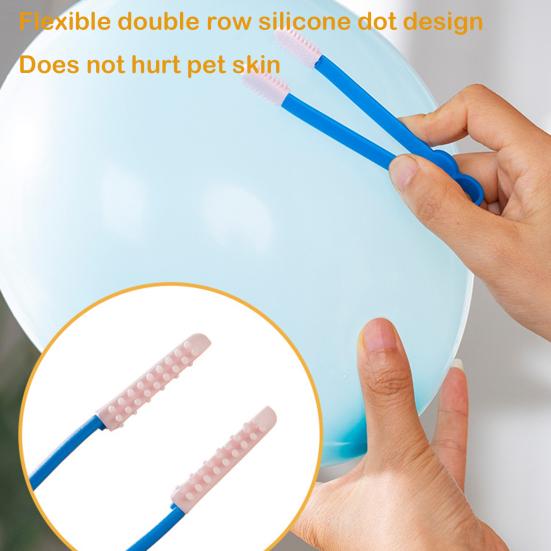 Щетка для удаления пятен от слез домашних животных Нежная расческа для удаления пятен от глаз кошек и собак