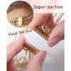 18K Gold Necklace Separator for Layering Lightweight Necklace Stacker Detangler Clas Magnetic Multiple Necklace Layering Bracelet Connector Girls’