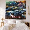 Love Transformers Custom Your Name Wall Decor Tapestry Art For Pet Memorial Birthdaywedding Party Backdrop Family Gift