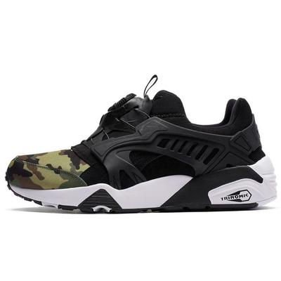 Кроссовки Disc Blaze Camo Унисекс Черно-белые 363765-01