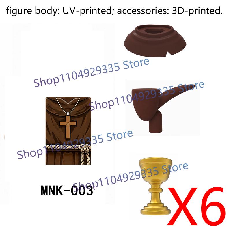 Medieval Castle Figure Building Blocks Crow Serpent Soldier Greek Roman Crusader Knights Templar Compatible Bricks Toys Gift Z03