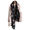 Versatile Printing Contrasting Colors, Double-Sided Imitation Cashmere Scarf, Winter High-End Warm Shawl Women