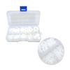 Pack Of 500 Nylon Washers Home Improvement Flat Spacer Pads Nylon Flat Washer Assortment Suitable for Furniture Hardware