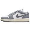 Air 1 Low GS Vintage Grey Детские кроссовки Stealth White Sail 553560-053