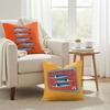 Sardines Art Cushion Cover Natural Linen Organic Fabric DoubleSided Printing Couch Pillow Covers Home Decor