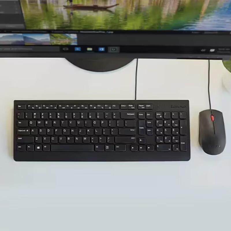 Lenovo Проводная USB-мышь