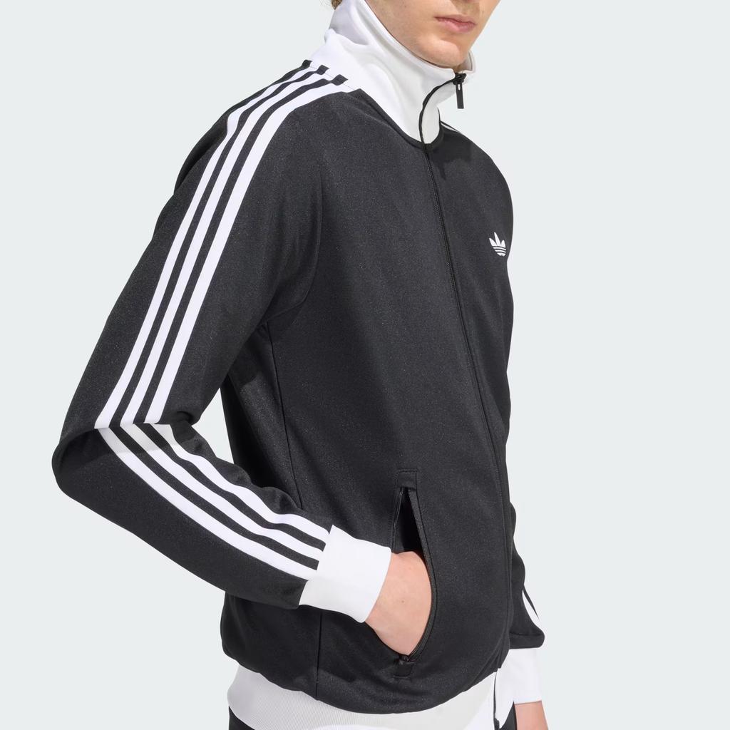 adidas Оригиналы Серия Adicolor FW25 Спортивная Удобная Приятная к коже Воротник-стойка Приталенный Пиджак Мужские куртки KE3527